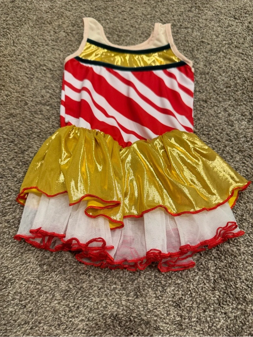 Only Little Once Holiday Dancer Skirted Leotard size 6/7